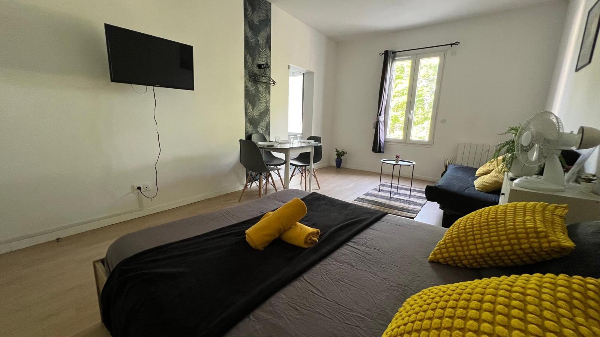Studios Cozy 2A4 Pers Avec Jardin I Proche Futuroscope Шательро Экстерьер фото