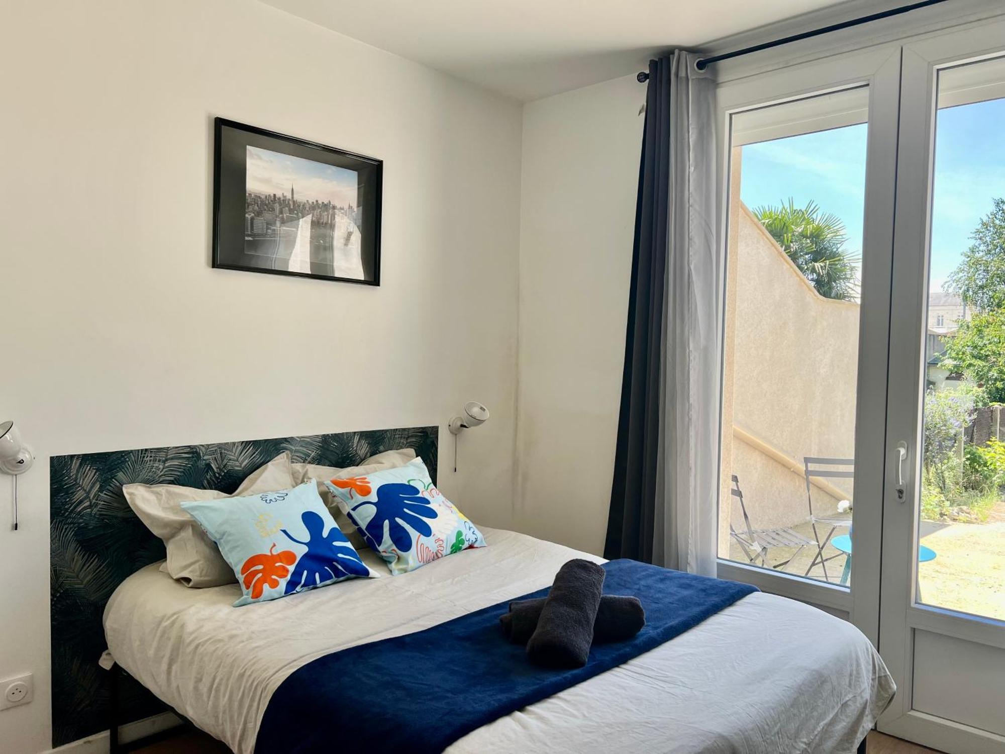 Studios Cozy 2A4 Pers Avec Jardin I Proche Futuroscope Шательро Экстерьер фото
